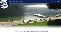 Desktop Screenshot of gallagherlakelodge.com